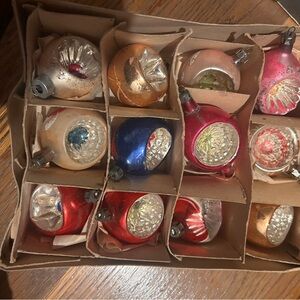 Vintage Christmas ornaments